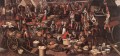 Market Scene 4 Dutch historical painter Pieter Aertsen